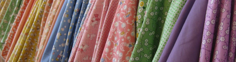 Colorful Cotton Quilt Fabrics Selection